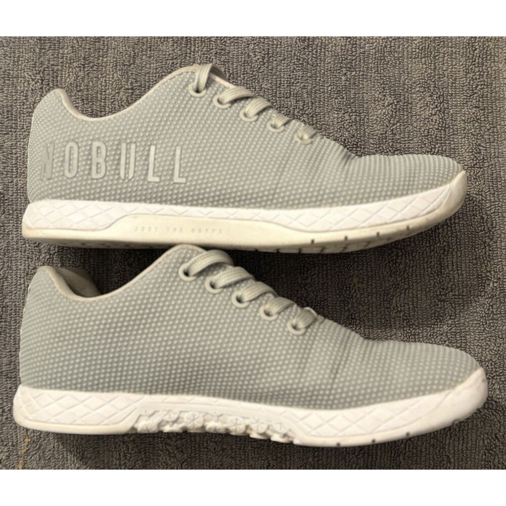 Nobull Outwork Training Shoes Mens 5 Womens 6.5 Grey Strength Gym CrossFit